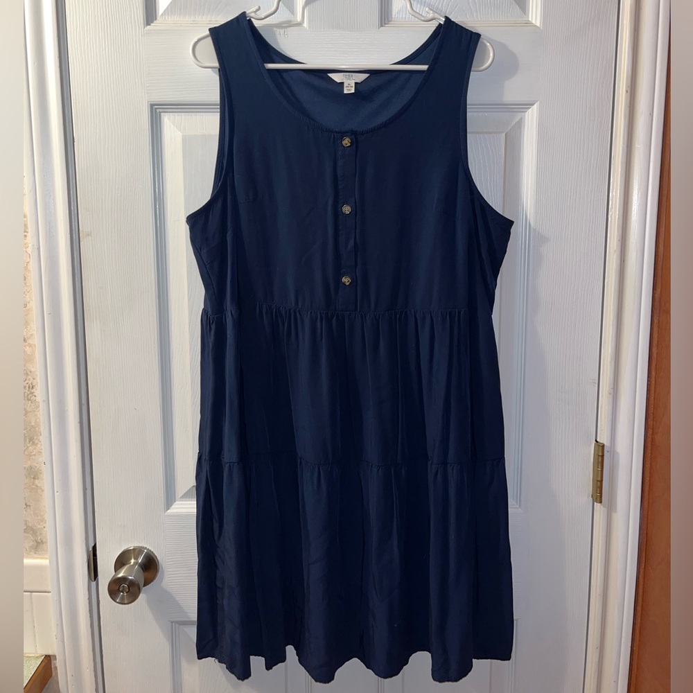 Navy Blue Tank Dress